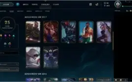 CONTA LOL / BORDA DIAMANTE / 94 CAMPEÕES / 25 SKINS