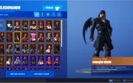 conta fortnite s3,4,5,6,7 full e 8 possui salve o mundo