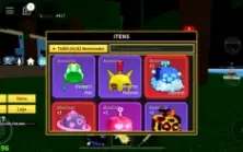 Conta Blox Fruit (Itens Raros No Inventário)