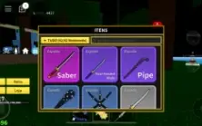 Conta Blox Fruit (Itens Raros No Inventário)