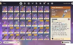 Conta Genshin Impact AR 60 Late Game