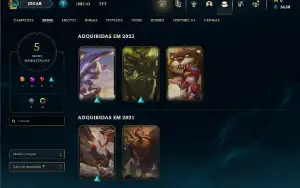 conta smurf diamante