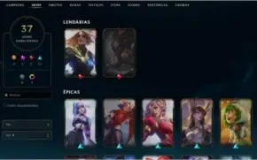 Conta Platina League of Legends- pode trocar e-mail/senha