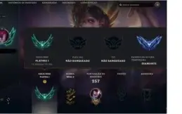 Conta Platina League of Legends- pode trocar e-mail/senha