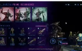 Conta Warframe MR13 com ticket tennocon