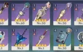 CONTA HUTAO KEQING MONA + PERSONAGENS 4 ESTRELAS - AR 32