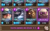 CLASH OF CLANS CV 9 E CLASH ROYALE ARENA 10 COM 7 LENDARIAS.