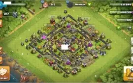CLASH OF CLANS CV 9 E CLASH ROYALE ARENA 10 COM 7 LENDARIAS.