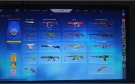 Conta Valorant com várias skins e rank de ato Imt2
