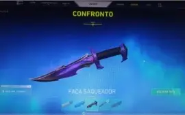 Conta Valorant com várias skins e rank de ato Imt2