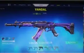 Conta Valorant com várias skins e rank de ato Imt2
