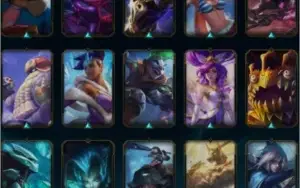Conta lol, muitas skins, icones raros s3