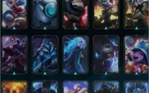 Conta lol, muitas skins, icones raros s3