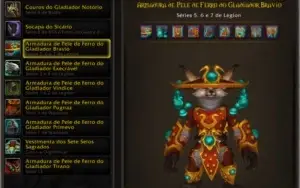 Conta World of Warcraft com diversas mounts TCG