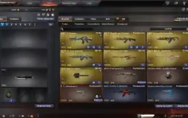 Conta Crossfire Barrinha de Prata com AK CHAMAS VIP+MNS