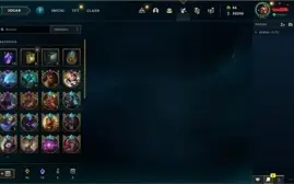 CONTA LOL LEAGUE OF LEGENDS 560 SKINS