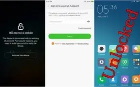 DESBLOQUEIO SEMI DEFINITIVO XIAOMI MI CLOUD