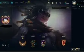 CONTA LOL LEAGUE OF LEGENDS 549 SKINS