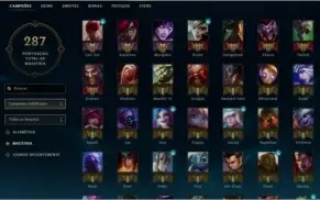 conta league of legends barata