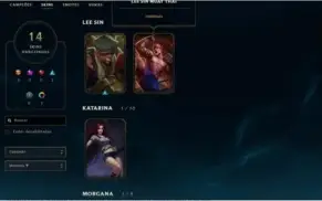 conta league of legends barata
