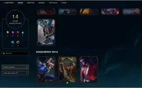 conta league of legends barata
