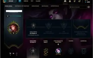 Conta prata 4 com 21 champs e 1 skin