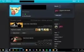 steam lvl 7 csgo aguia sem vac