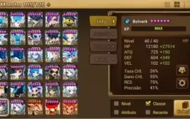 Conta Global C2 na arena e G3 na guild war