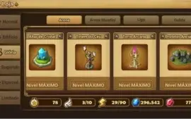 Conta Global C2 na arena e G3 na guild war