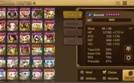 Conta Global C2 na arena e G3 na guild war