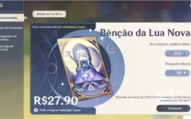 Conta Genshin Impact com Diluc C1 e mais 3 5*