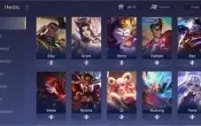 Contas Arena Of Valor
