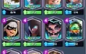Conta Clash Royale Arena Lendária com 12 cartas Lendárias!