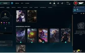 LOL,Conta lvl 56, Prata2 , so Skin boa
