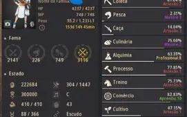 Conta BDO 626 GS 2 Carracas 2 Lendários e Pots Infinitas.