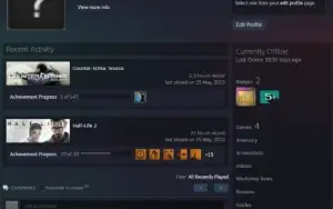 Conta Antiga Steam 19 Anos (2003) Medalhas 5/10 Anos + Email