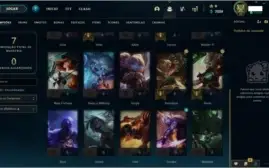 CONTAS SMURFS DE LOL | OURO 4 | 70% WINRATE