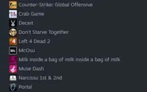 Conta Steam CSGO Prime + 30 jogos pagos