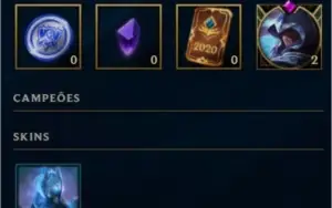 Conta diamante 4 56% de win rate lvl 42