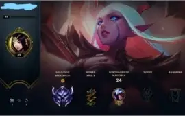 Conta diamante 4 56% de win rate lvl 42
