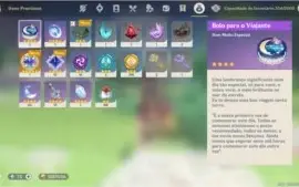 Conta Genshin AR53, com hutao + 7 personagens 5 estrelas.