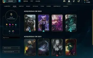 Conta LOL - Mestre