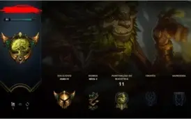 CONTA LOL GOLD 4 WINRATE ALTO