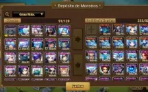 vendo conta summoners war no global com 50 nat 5 / 250- 5*