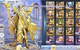 SAINT SEIYA AWAKENING - COM 1200 GEMAS AVANÇADAS E LIVROS