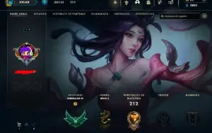 Conta lol esmeralda 4