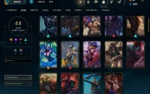 Conta lol esmeralda 4