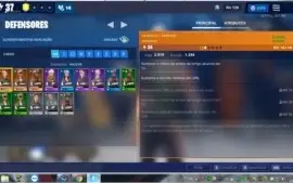 Conta fortnite com salve o mundo