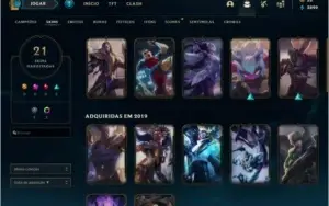 Conta Riot Games. Valorant + League of Legends