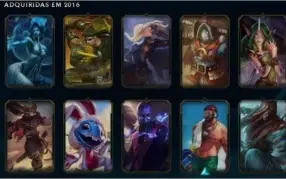 Conta de league of legends